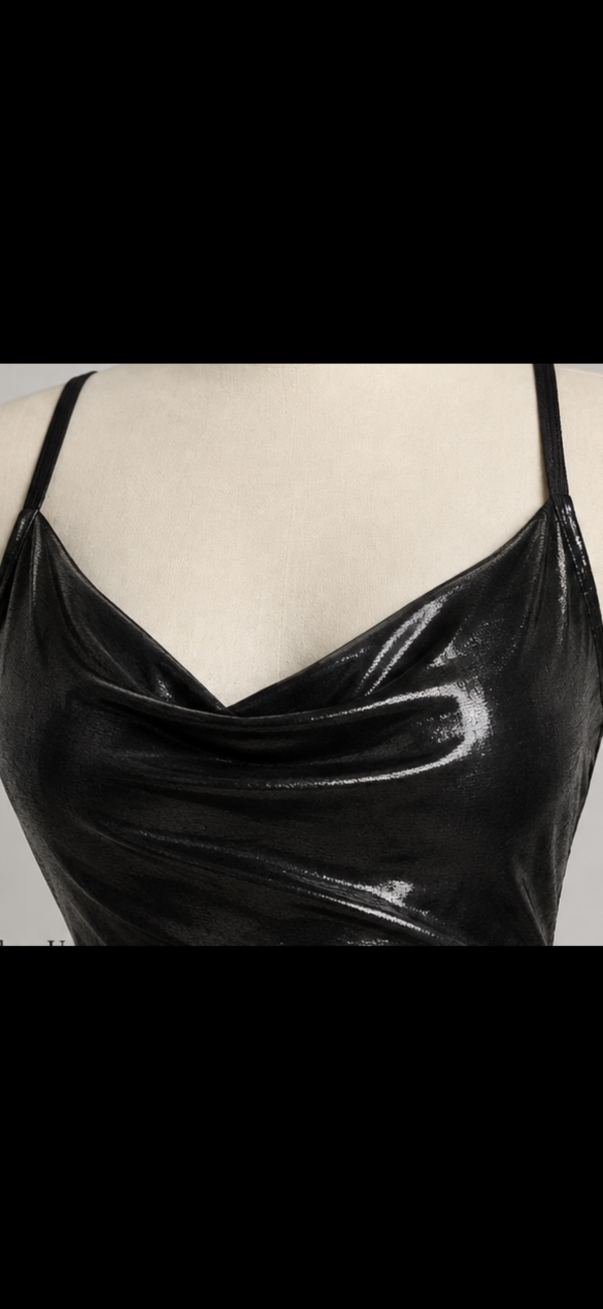 Midnight Glow Metallic Mini Dress