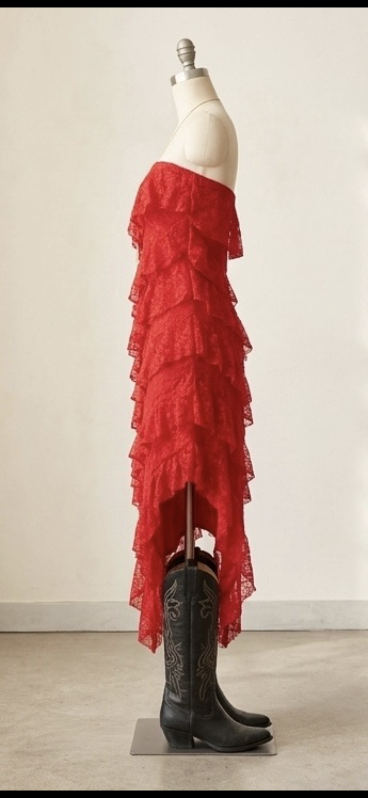 The Crimson Rhapsody Dress